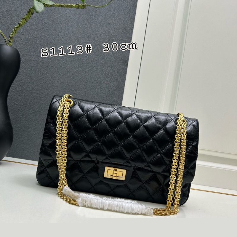 Ch*el top handle bags